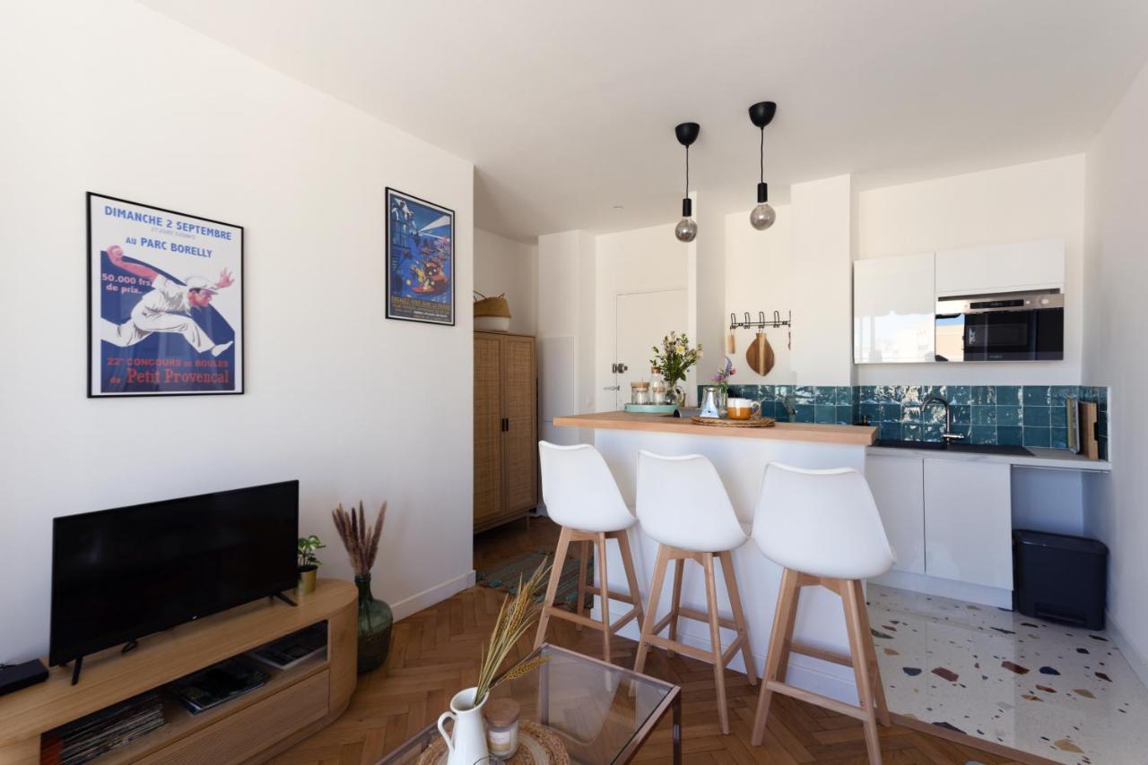 La Phoceenne - Bel Appartement Avec Vue Idealement Situe มาร์กเซย ภายนอก รูปภาพ